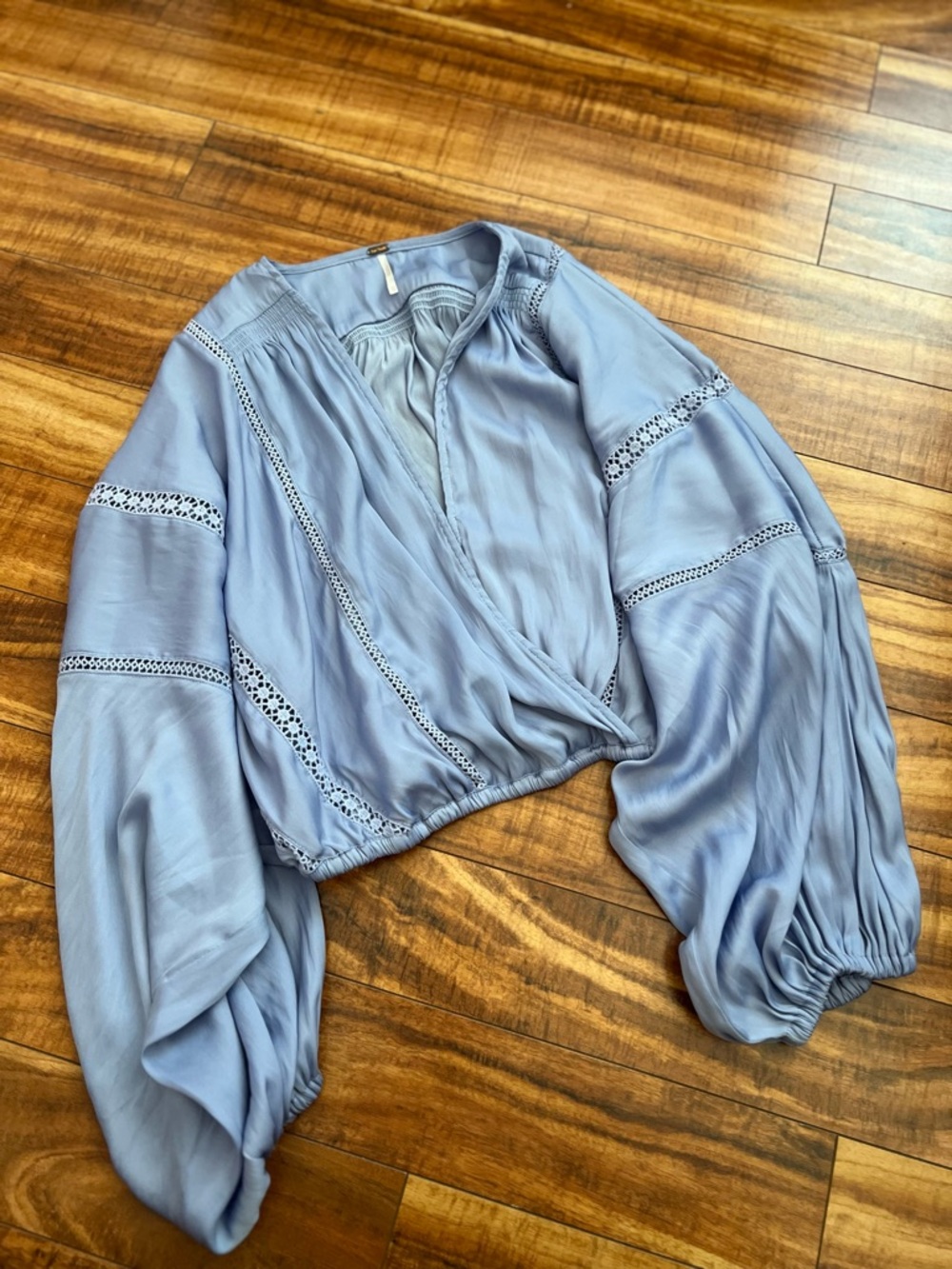 Free People Women's Balloon Sleeve Top